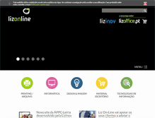 Tablet Screenshot of lizonline.pt